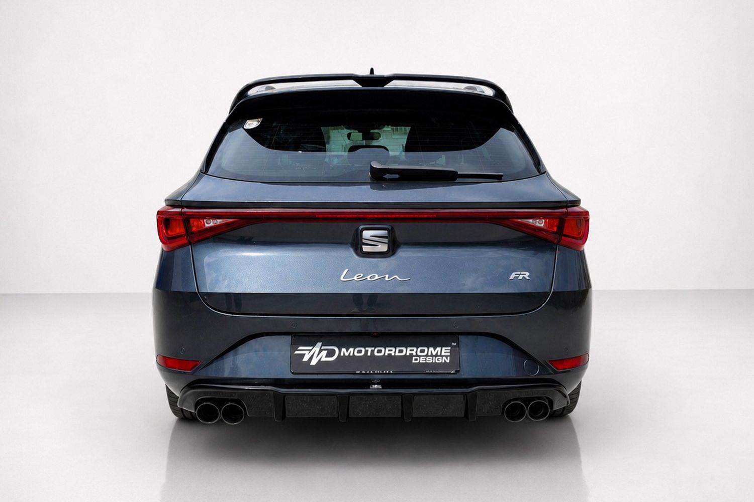 Rear diffuser Seat Leon Sportstourer (KL) 2020-present wagon ABS - painted (3) Rear diffuser Seat Leon Sportstourer (KL) 2020-present wagon ABS - painted (3)