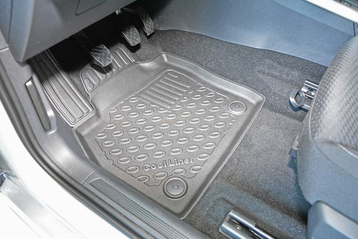 TPE Fußmatten Auto für Seat Arona SUV (2017-.) - schwarz Automatten  Autoteppiche - Amal Plast - SPART line