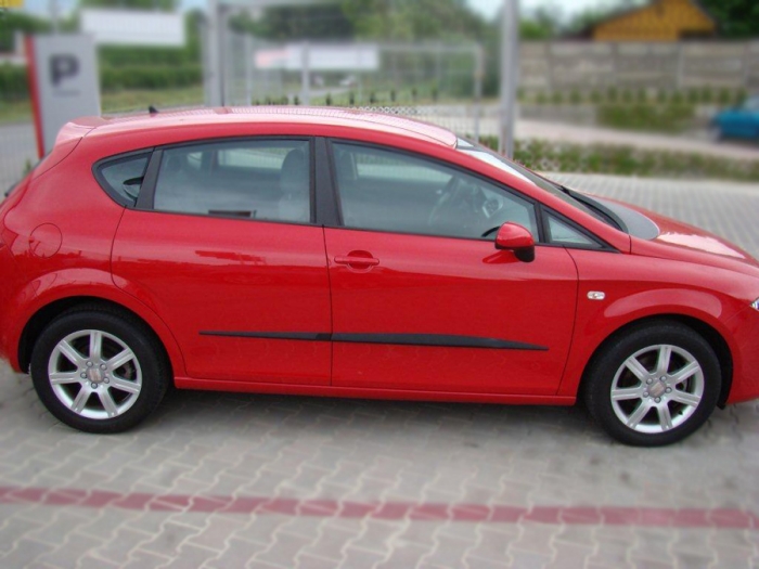 Stootstrips geschikt voor Seat Leon (1P) 2005-2012 5-deurs hatchback set zijportieren