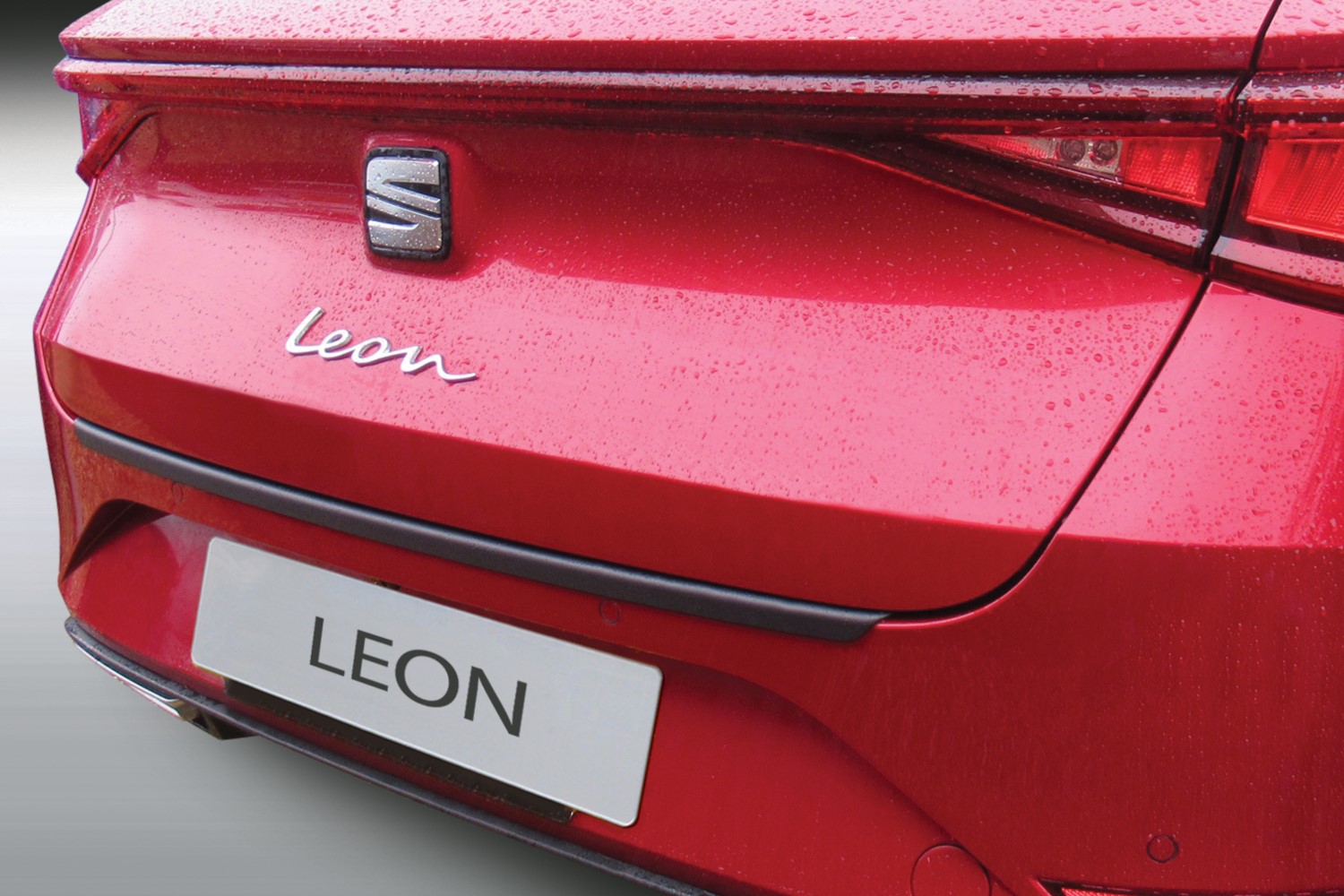 Bumperbeschermer Seat Leon Sportstourer (KL) 2020-heden wagon ABS - matzwart