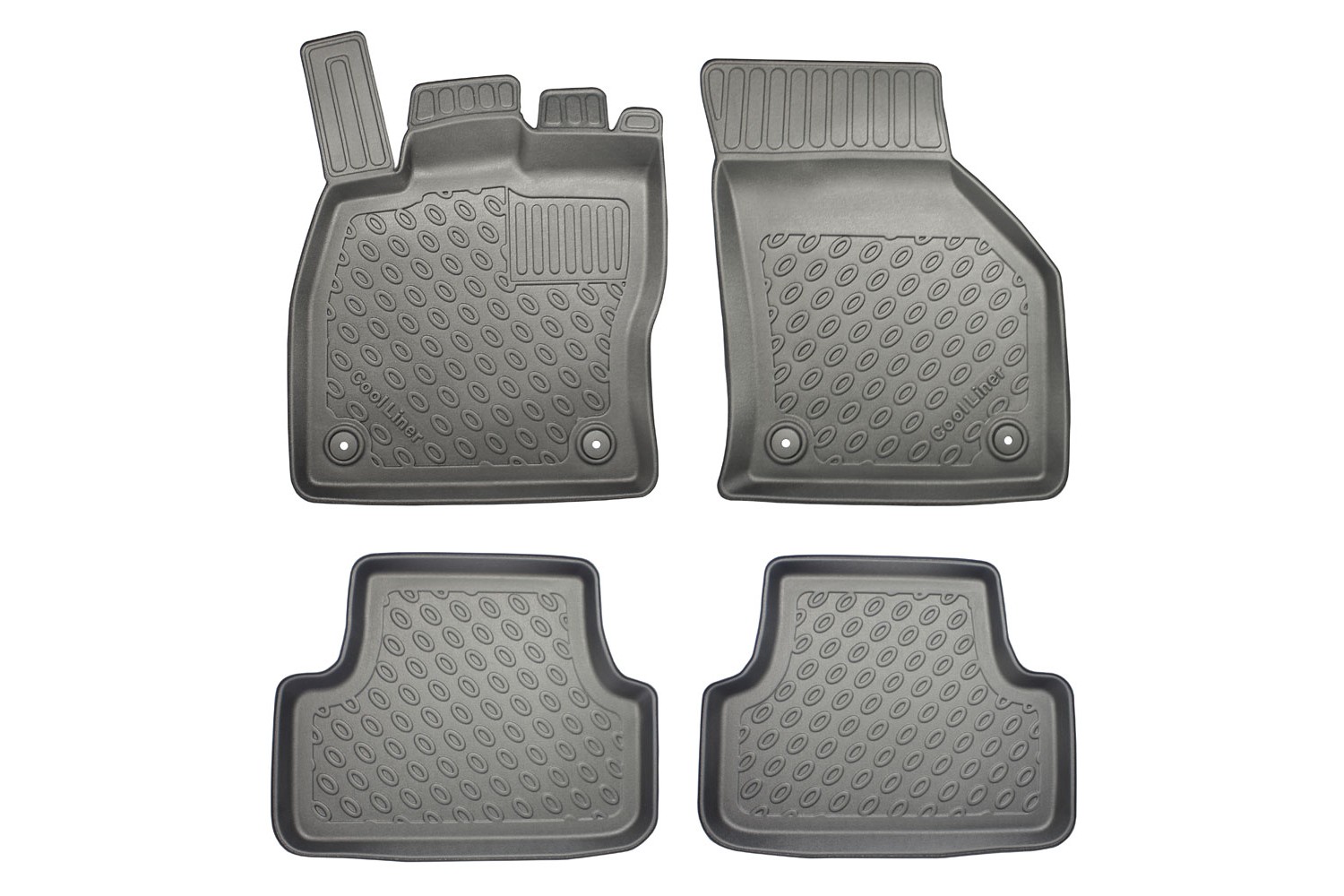 Automatten geschikt voor Seat Leon (5F) 2012-2020 3 & 5-deurs hatchback Cool Liner PE/TPE rubber
