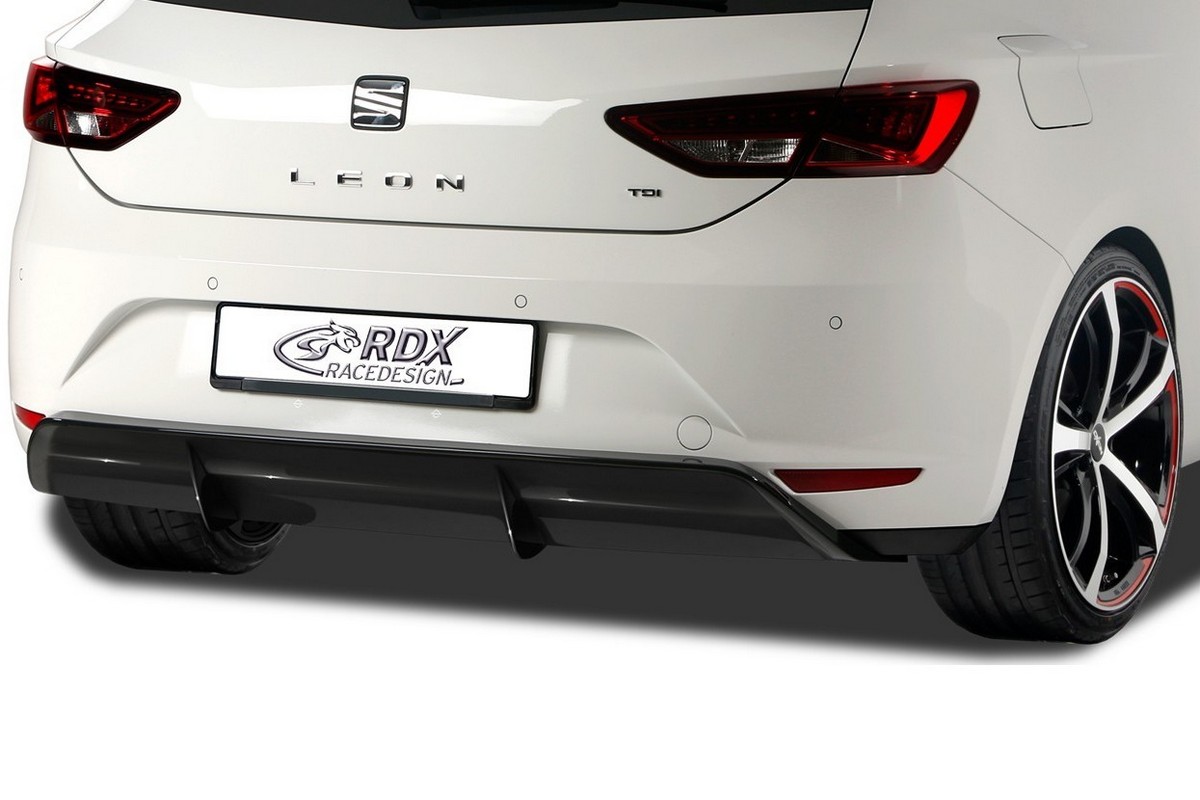 Diffuseur arrière convient à Seat Leon (5F) 2012-2017 3 & 5 portes bicorps ABS