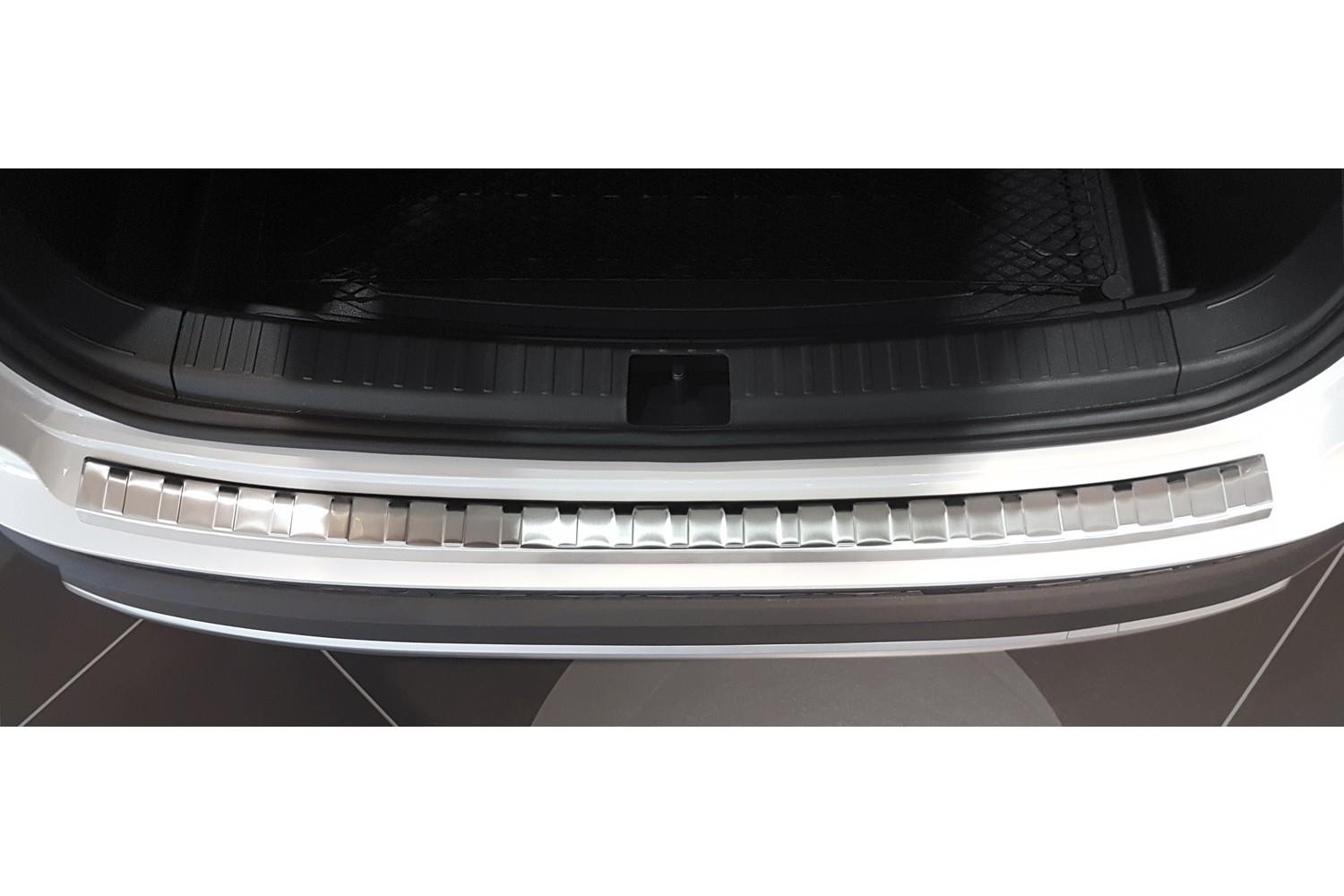 Seat Ateca 2016-> rear bumper protector stainless steel (SEA2AABP) (3)