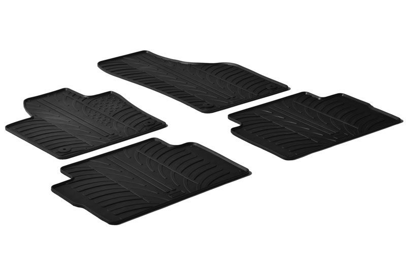Fußmatten passend für Seat Alhambra II (7N) 2010-2022 Rubbasol Gummi