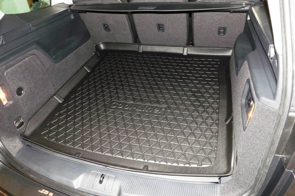 Boot mat Seat Alhambra II (7N) 2010-present Cool Liner anti slip PE/TPE rubber