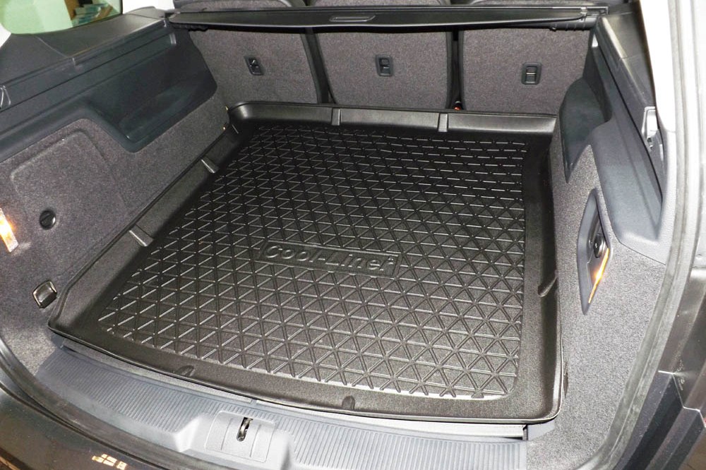 Boot mat Seat Alhambra II (7N) 2010-2022 Cool Liner anti slip PE/TPE rubber