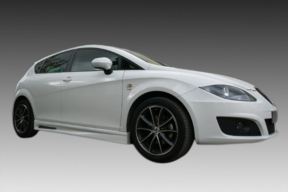 Side skirts suitable for Seat Leon (1P) 2009-2012 5-door hatchback ABS