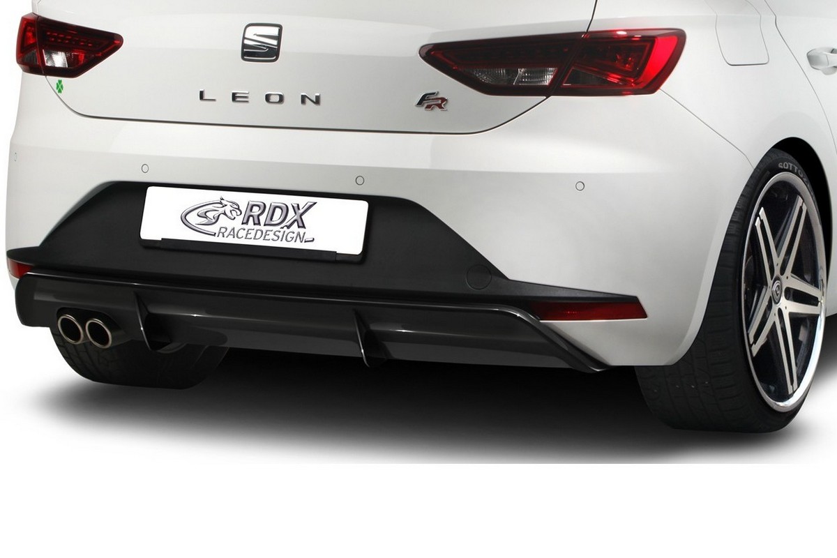 Diffuseur arrière convient à Seat Leon (5F) 2012-2017 3 & 5 portes bicorps ABS