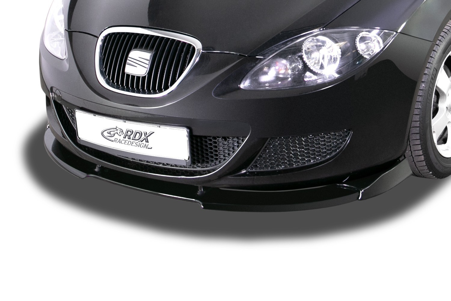 Front spoiler Vario-X Seat Leon (1P) 2005-2009 5-door hatchback PU