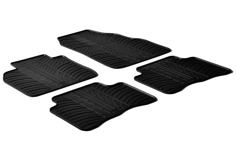 Tapis convient à Seat Leon (5F) 2012-2020 5 portes bicorps caoutchouc Rubbasol