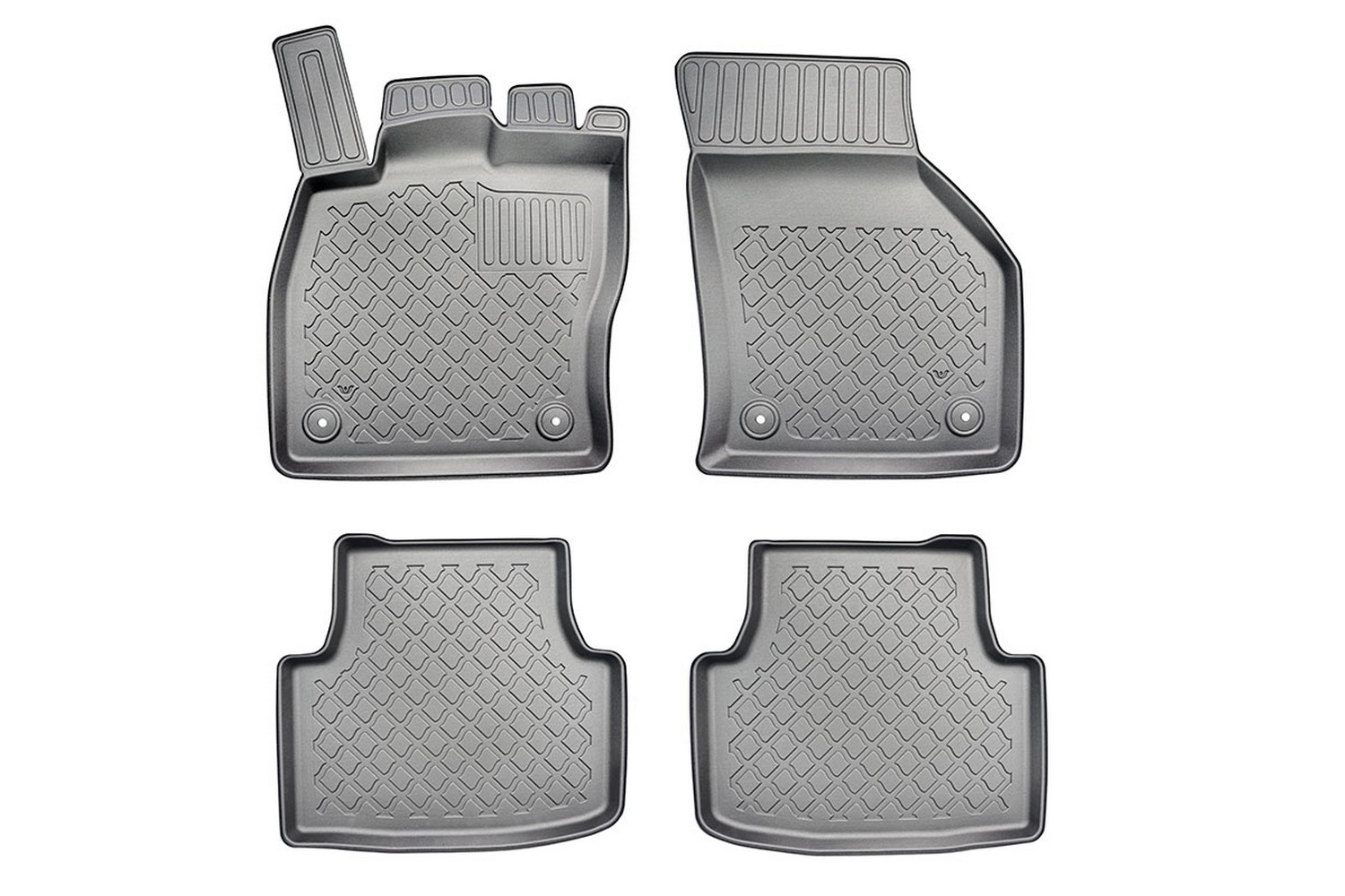Automatten geschikt voor Seat Leon (KL) 2020-heden 5-deurs hatchback Guardliner anti-slip PE/TPE rubber