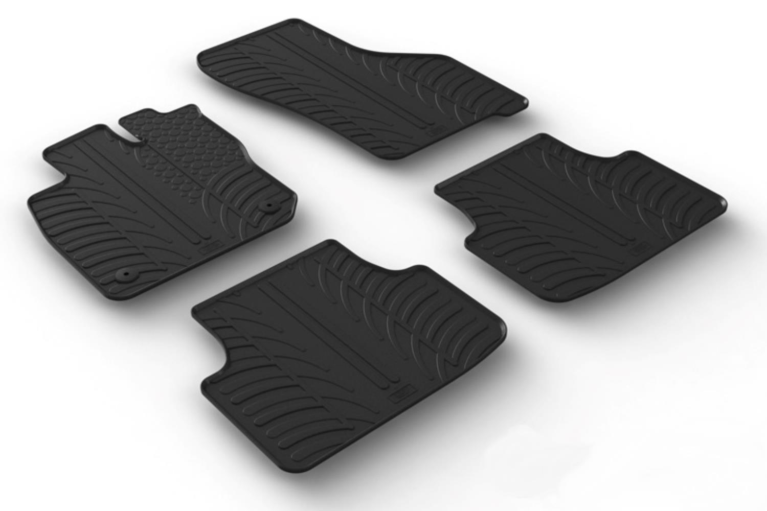 Automatten geschikt voor Seat Leon (KL) 2020-heden 5-deurs hatchback Rubbasol rubber