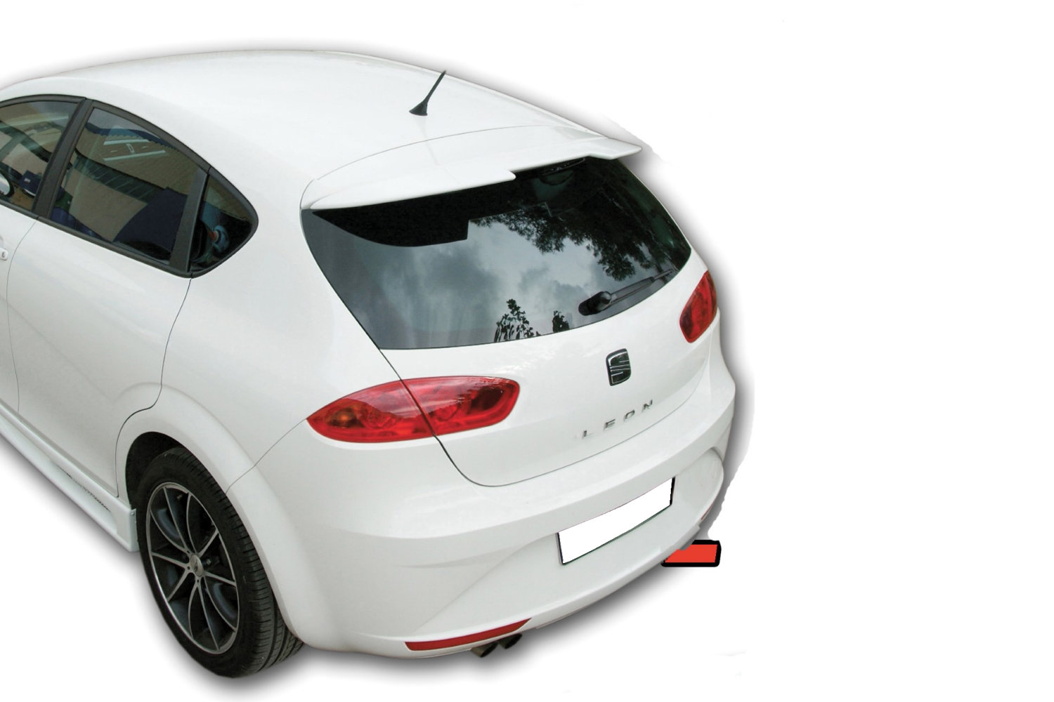 Becquet de toit Seat Leon (1P facelift) 2009-2012 5 portes bicorps