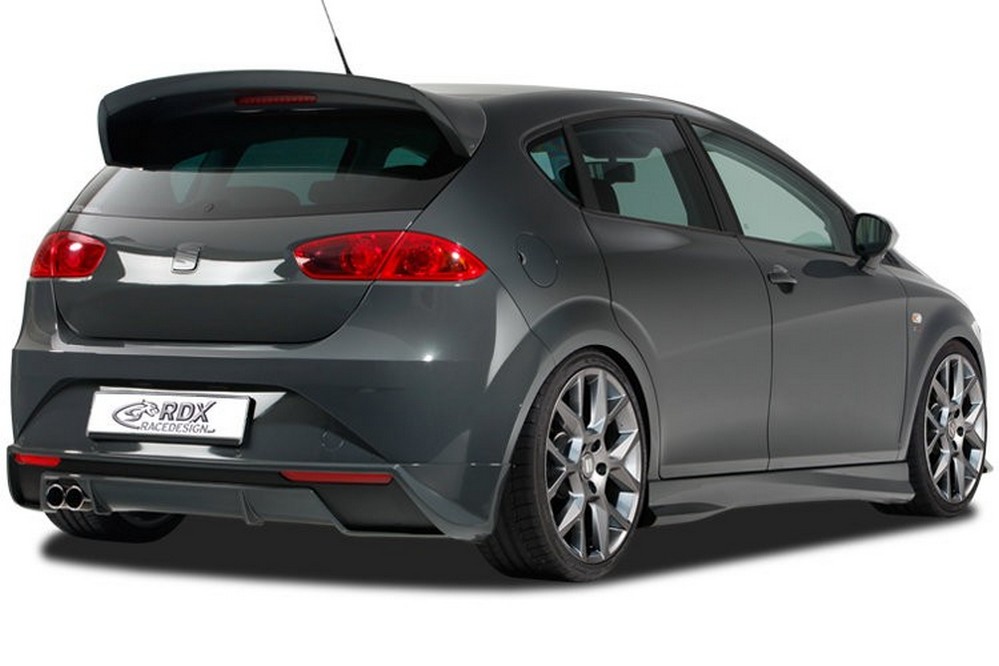 Achterskirt geschikt voor Seat Leon (1P) 2009-2012 5-deurs hatchback PU