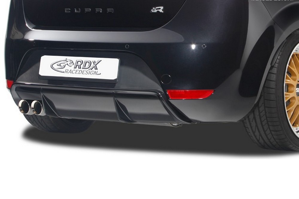 Achterdiffusor geschikt voor Seat Leon (1P) 2005-2012 5-deurs hatchback PU