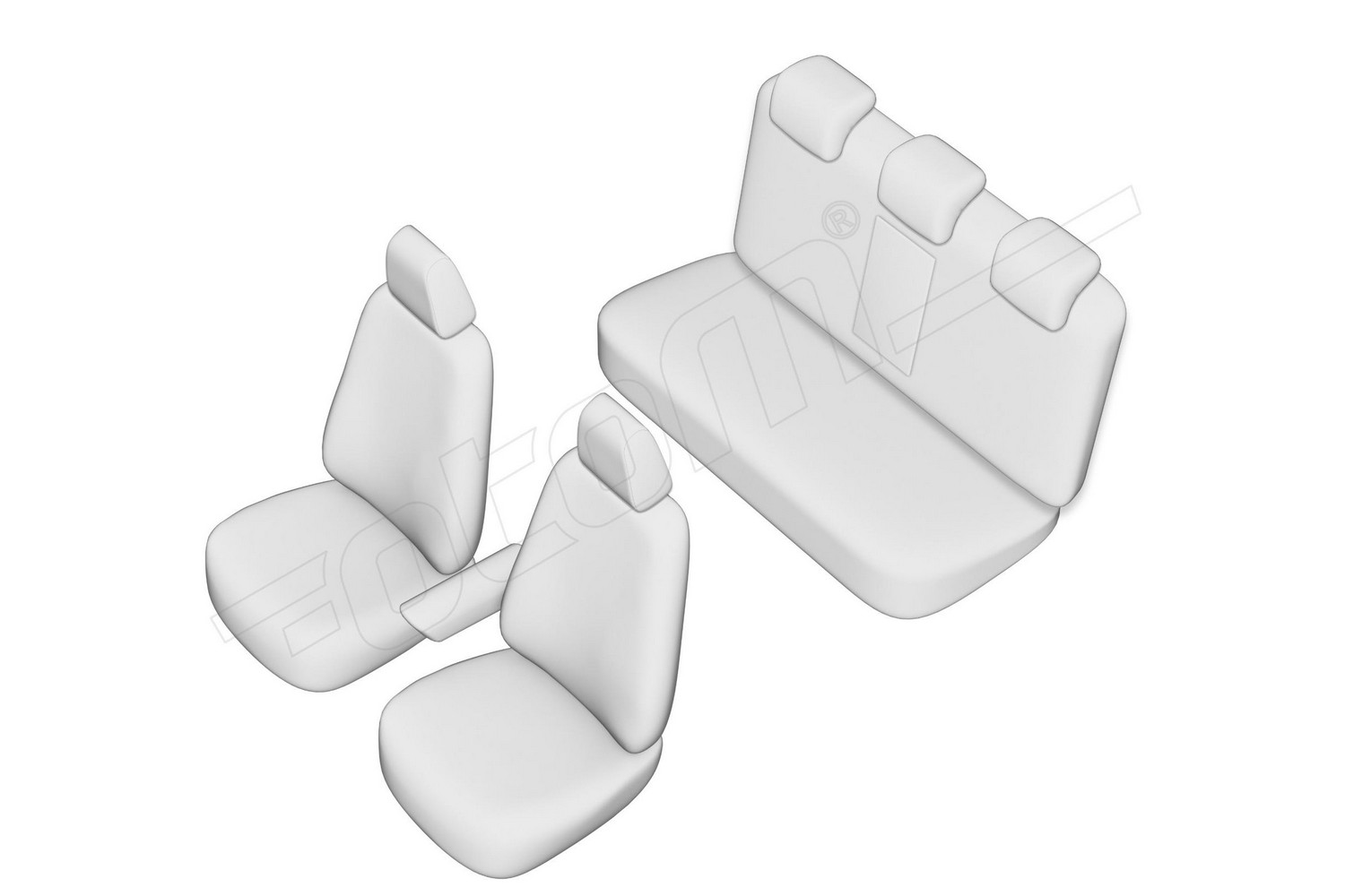 Seat covers line drawing / Sitzbezüge Strichzeichnung / Stoelhoezen lijntekening / Dessin au trait des housses de siège Seat covers line drawing / Sitzbezüge Strichzeichnung / Stoelhoezen lijntekening / Dessin au trait des housses de siège