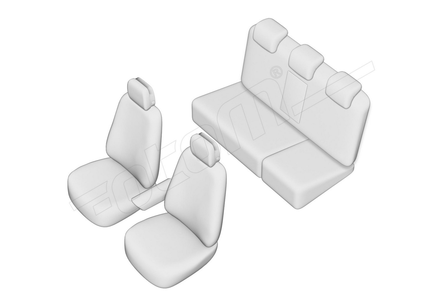 Seat covers line drawing / Sitzbezüge Strichzeichnung / Stoelhoezen lijntekening / Dessin au trait des housses de siège Seat covers line drawing / Sitzbezüge Strichzeichnung / Stoelhoezen lijntekening / Dessin au trait des housses de siège