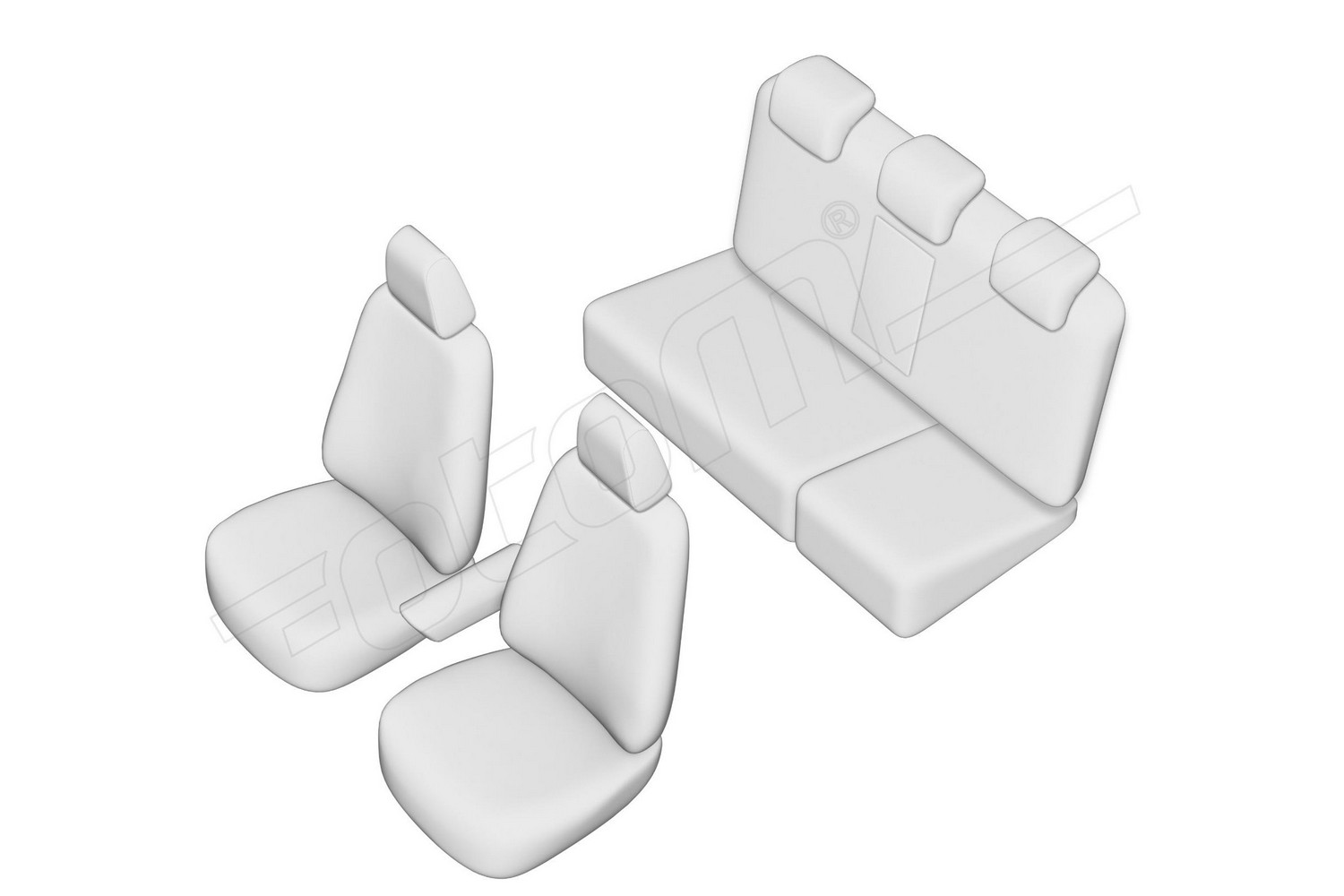 Seat covers line drawing / Sitzbezüge Strichzeichnung / Stoelhoezen lijntekening / Dessin au trait des housses de siège Seat covers line drawing / Sitzbezüge Strichzeichnung / Stoelhoezen lijntekening / Dessin au trait des housses de siège