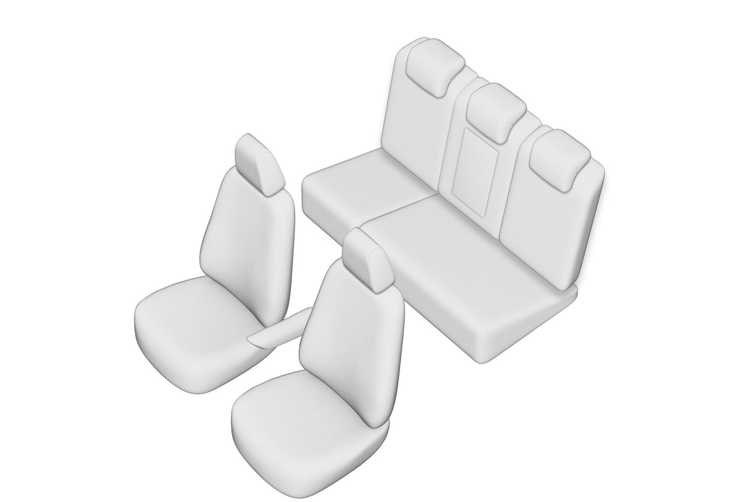 Seat covers line drawing / Sitzbezüge Strichzeichnung / Stoelhoezen lijntekening / Dessin au trait des housses de siège Seat covers line drawing / Sitzbezüge Strichzeichnung / Stoelhoezen lijntekening / Dessin au trait des housses de siège