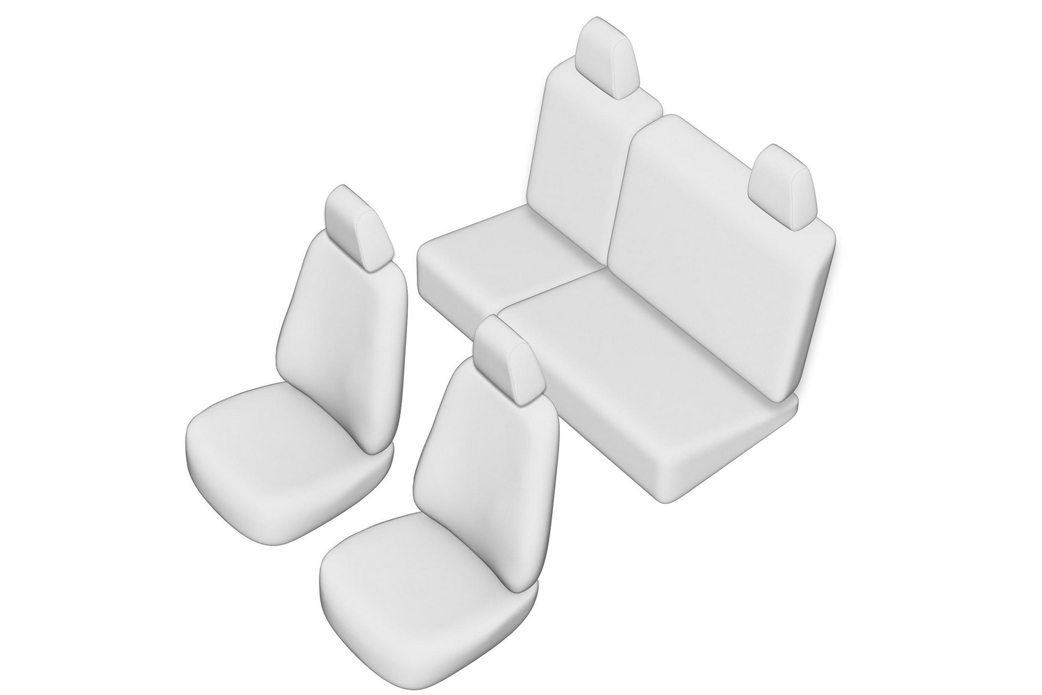 Seat covers line drawing / Sitzbezüge Strichzeichnung / Stoelhoezen lijntekening / Dessin au trait des housses de siège Seat covers line drawing / Sitzbezüge Strichzeichnung / Stoelhoezen lijntekening / Dessin au trait des housses de siège