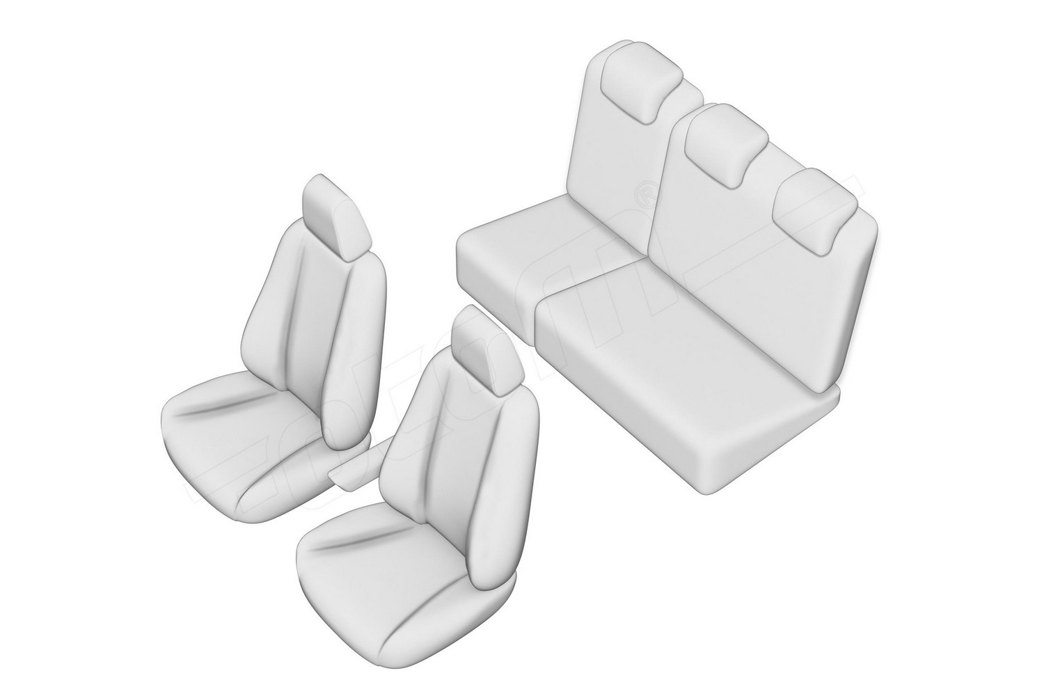 Seat covers line drawing / Sitzbezüge Strichzeichnung / Stoelhoezen lijntekening / Dessin au trait des housses de siège Seat covers line drawing / Sitzbezüge Strichzeichnung / Stoelhoezen lijntekening / Dessin au trait des housses de siège