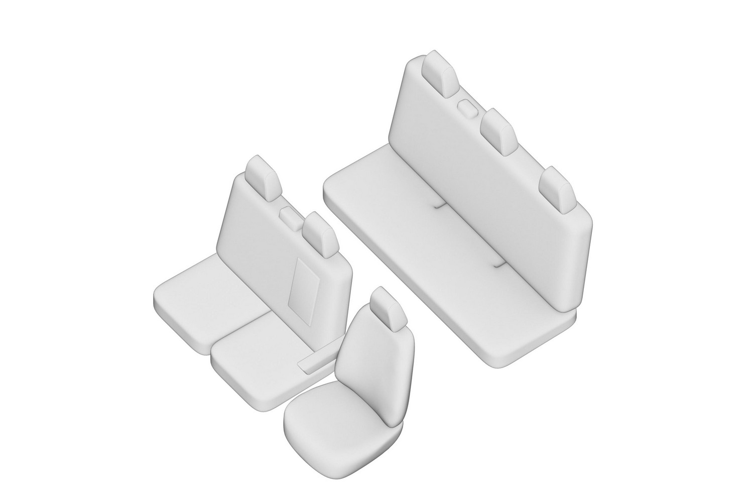 Seat covers line drawing / Sitzbezüge Strichzeichnung / Stoelhoezen lijntekening / Dessin au trait des housses de siège Seat covers line drawing / Sitzbezüge Strichzeichnung / Stoelhoezen lijntekening / Dessin au trait des housses de siège