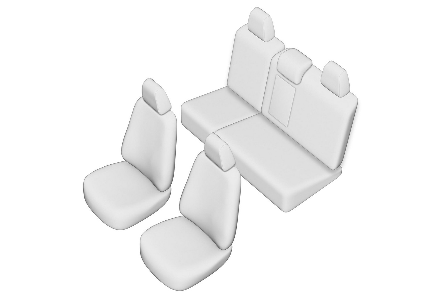 Seat covers line drawing / Sitzbezüge Strichzeichnung / Stoelhoezen lijntekening / Dessin au trait des housses de siège Seat covers line drawing / Sitzbezüge Strichzeichnung / Stoelhoezen lijntekening / Dessin au trait des housses de siège