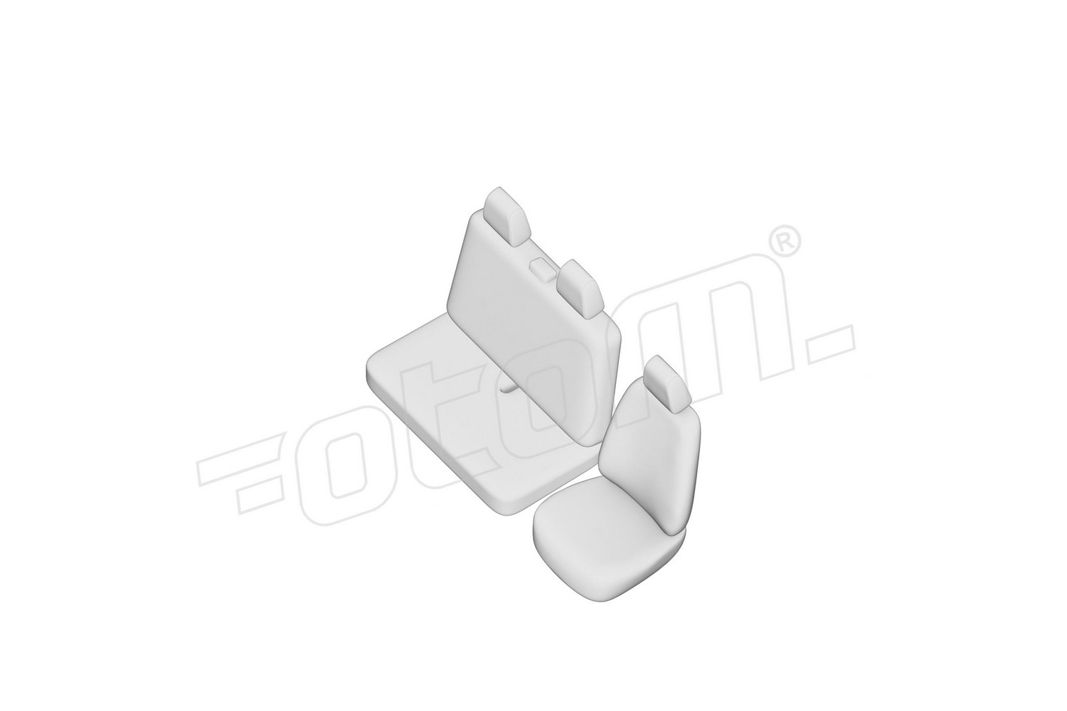 Seat covers line drawing / Sitzbez&uuml;ge Strichzeichnung / Stoelhoezen lijntekening / Dessin au trait des housses de si&egrave;ge