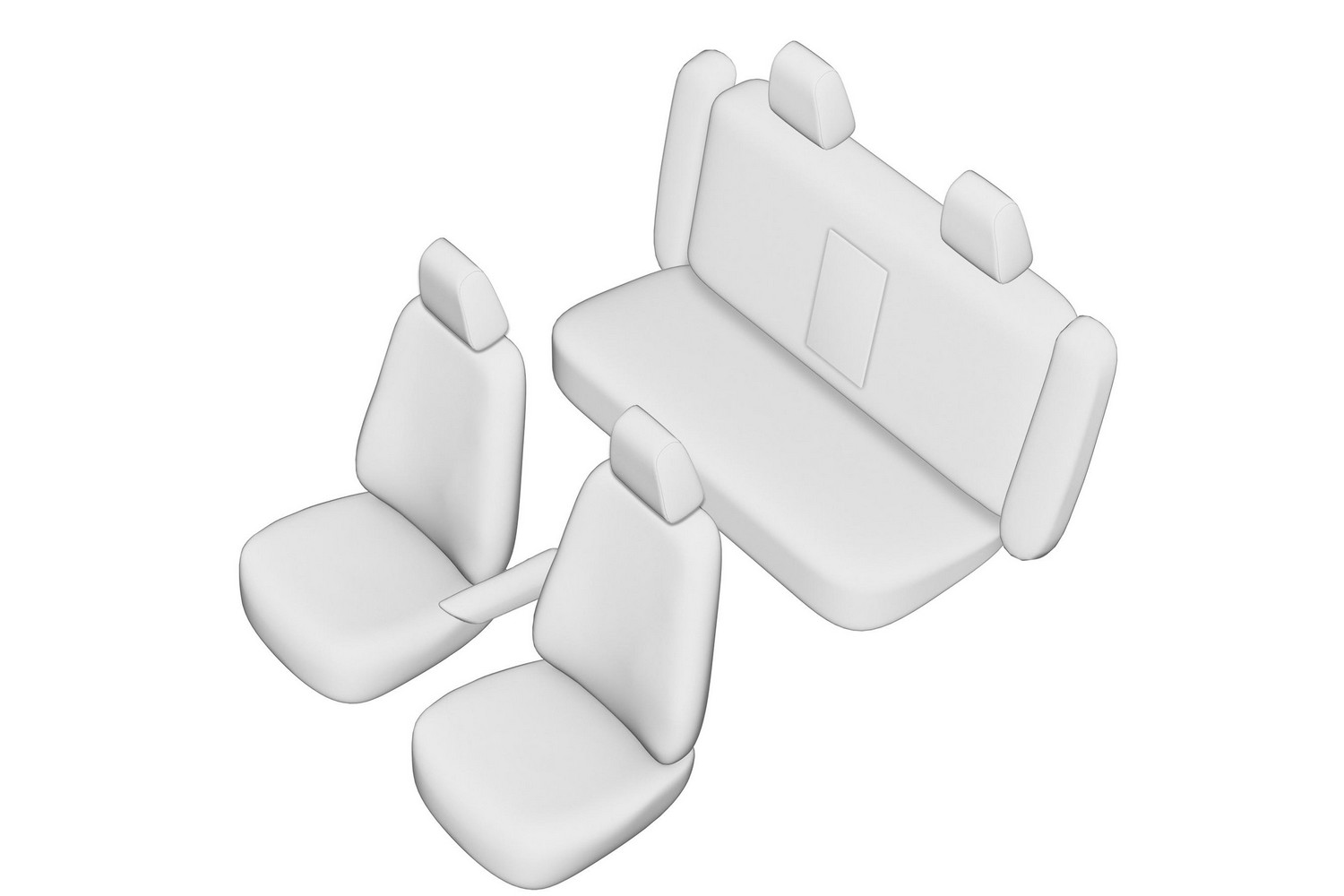 Seat covers line drawing / Sitzbezüge Strichzeichnung / Stoelhoezen lijntekening / Dessin au trait des housses de siège Seat covers line drawing / Sitzbezüge Strichzeichnung / Stoelhoezen lijntekening / Dessin au trait des housses de siège