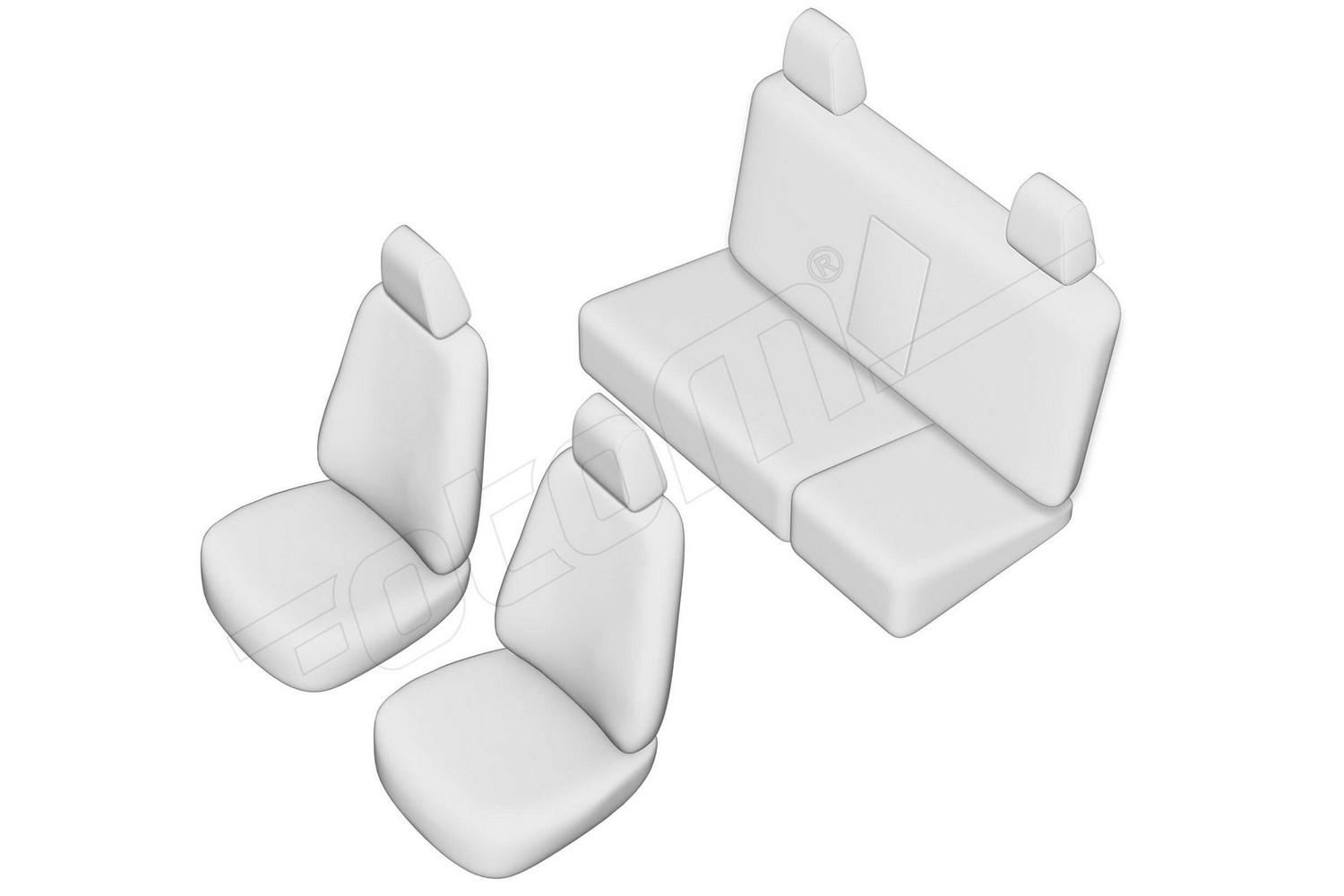 Seat covers line drawing / Sitzbezüge Strichzeichnung / Stoelhoezen lijntekening / Dessin au trait des housses de siège Seat covers line drawing / Sitzbezüge Strichzeichnung / Stoelhoezen lijntekening / Dessin au trait des housses de siège