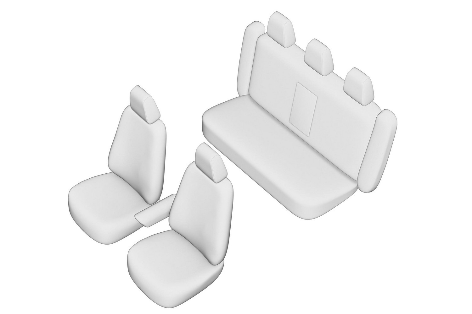 Seat covers line drawing / Sitzbezüge Strichzeichnung / Stoelhoezen lijntekening / Dessin au trait des housses de siège Seat covers line drawing / Sitzbezüge Strichzeichnung / Stoelhoezen lijntekening / Dessin au trait des housses de siège