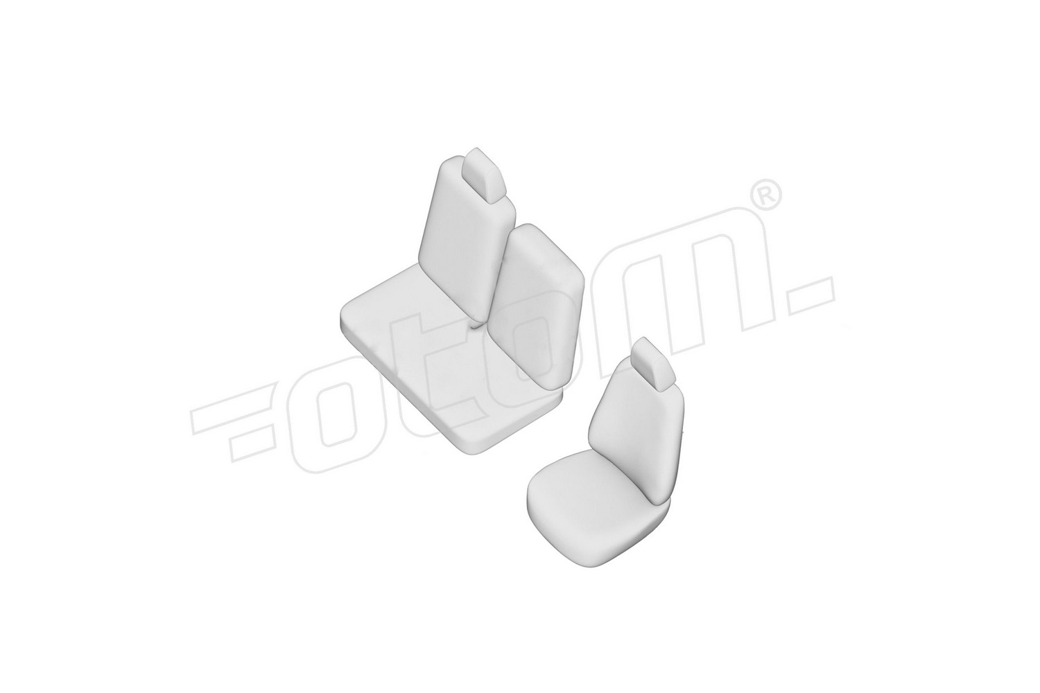 Seat covers line drawing / Sitzbez&uuml;ge Strichzeichnung / Stoelhoezen lijntekening / Dessin au trait des housses de si&egrave;ge