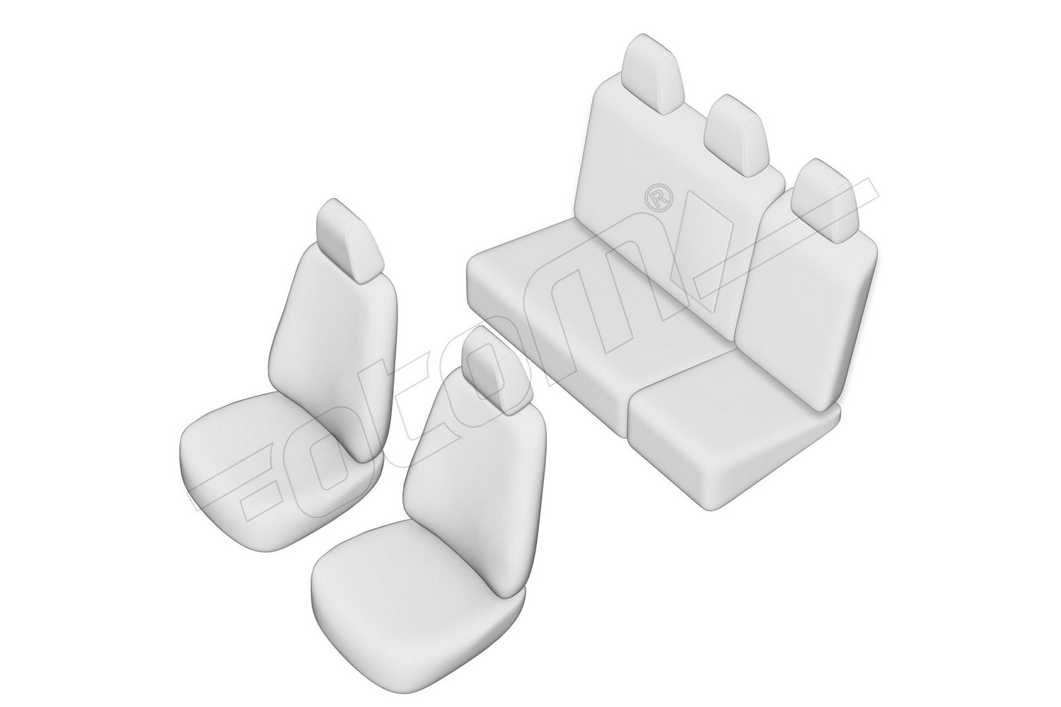 Seat covers line drawing / Sitzbezüge Strichzeichnung / Stoelhoezen lijntekening / Dessin au trait des housses de siège Seat covers line drawing / Sitzbezüge Strichzeichnung / Stoelhoezen lijntekening / Dessin au trait des housses de siège