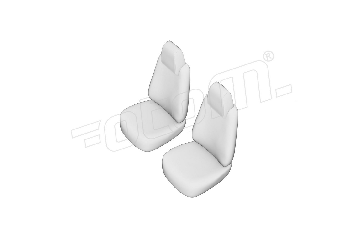 Seat covers line drawing / Sitzbez&uuml;ge Strichzeichnung / Stoelhoezen lijntekening / Dessin au trait des housses de si&egrave;ge