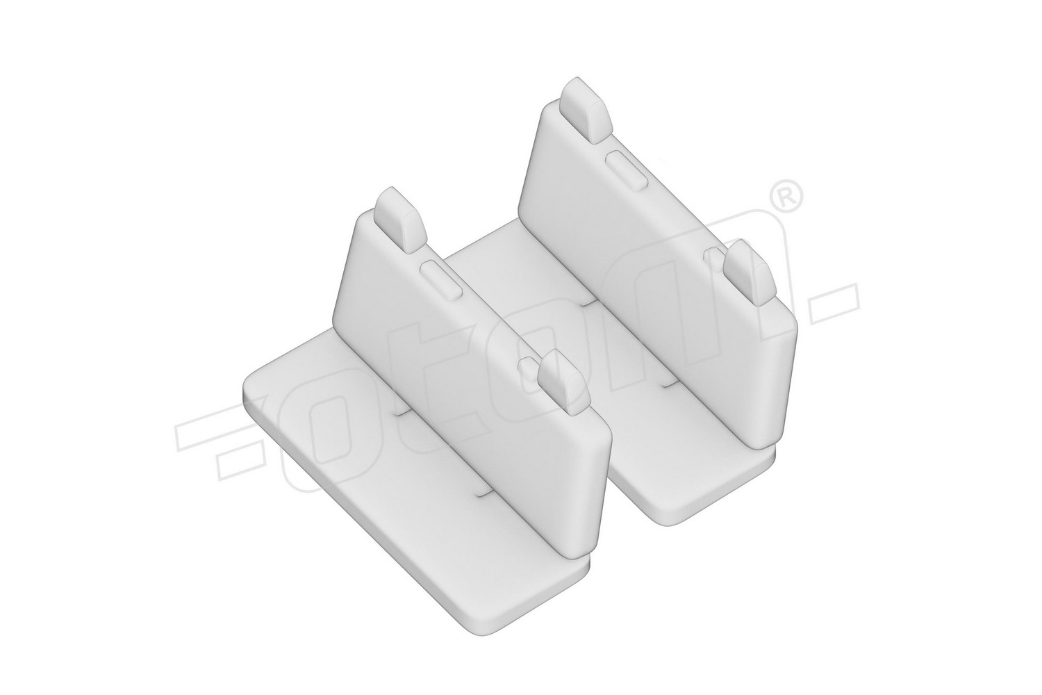 Seat covers line drawing / Sitzbez&uuml;ge Strichzeichnung / Stoelhoezen lijntekening / Dessin au trait des housses de si&egrave;ge