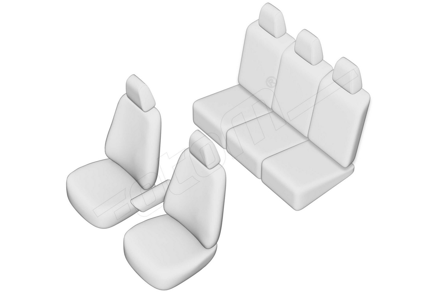 Seat covers line drawing / Sitzbezüge Strichzeichnung / Stoelhoezen lijntekening / Dessin au trait des housses de siège Seat covers line drawing / Sitzbezüge Strichzeichnung / Stoelhoezen lijntekening / Dessin au trait des housses de siège