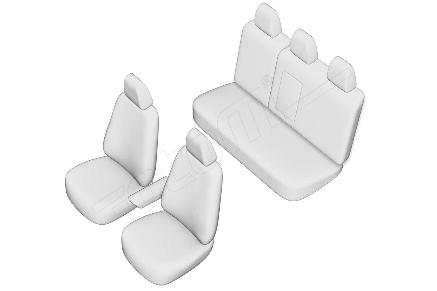 Seat covers line drawing / Sitzbezüge Strichzeichnung / Stoelhoezen lijntekening / Dessin au trait des housses de siège Seat covers line drawing / Sitzbezüge Strichzeichnung / Stoelhoezen lijntekening / Dessin au trait des housses de siège