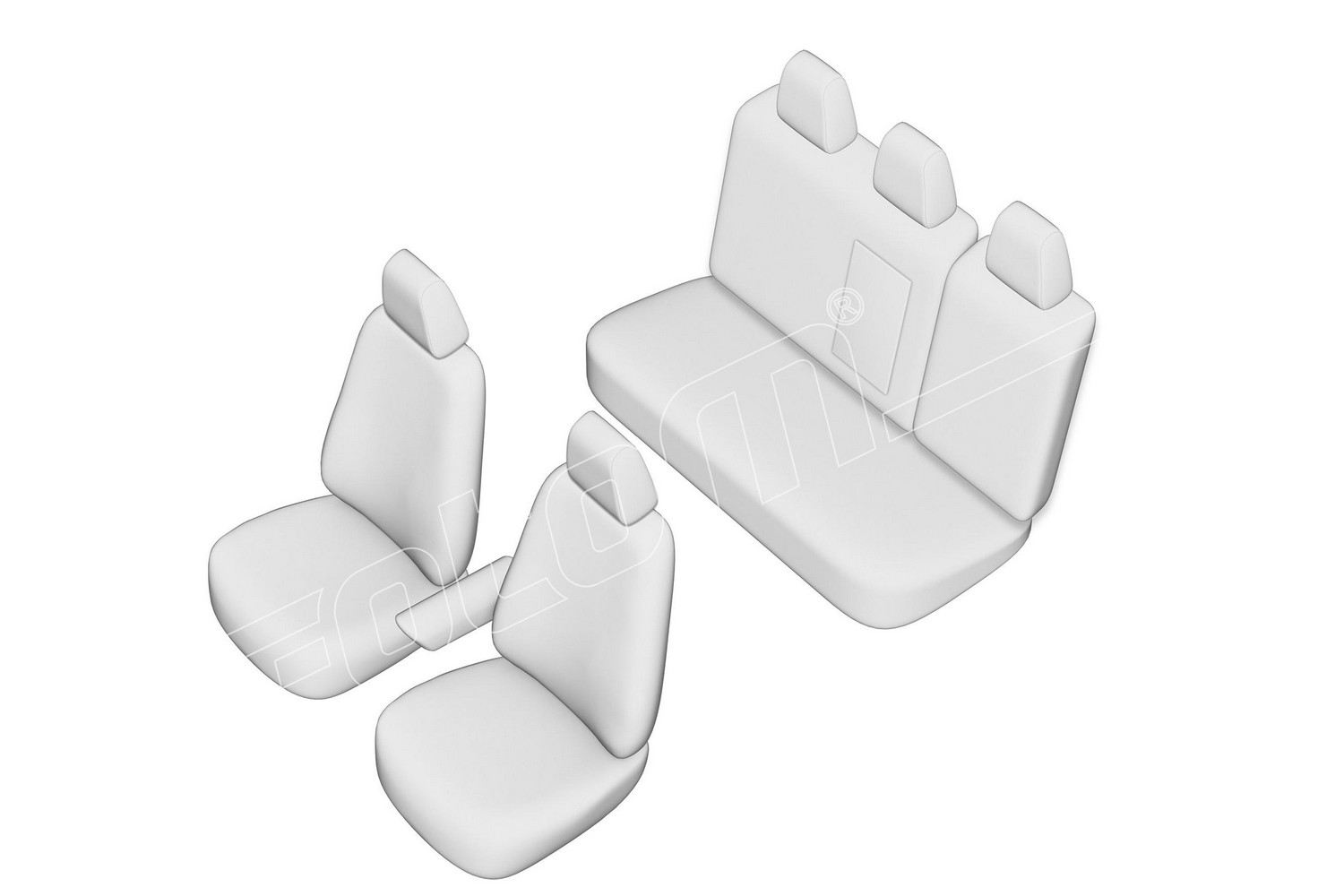 Seat covers line drawing / Sitzbezüge Strichzeichnung / Stoelhoezen lijntekening / Dessin au trait des housses de siège Seat covers line drawing / Sitzbezüge Strichzeichnung / Stoelhoezen lijntekening / Dessin au trait des housses de siège