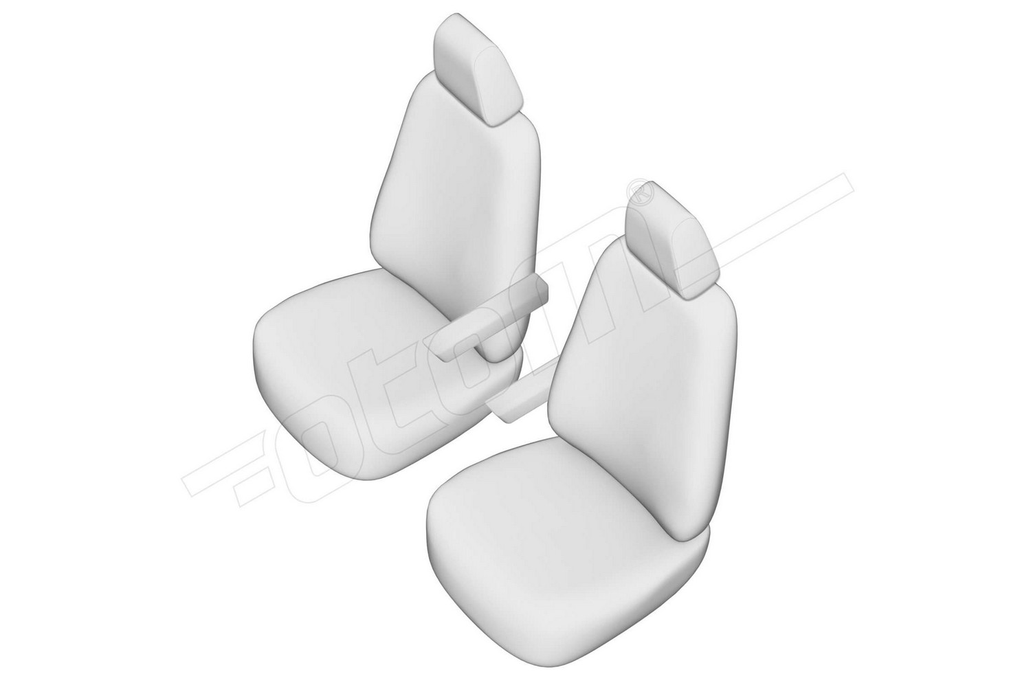 Seat covers line drawing / Sitzbez&uuml;ge Strichzeichnung / Stoelhoezen lijntekening / Dessin au trait des housses de si&egrave;ge