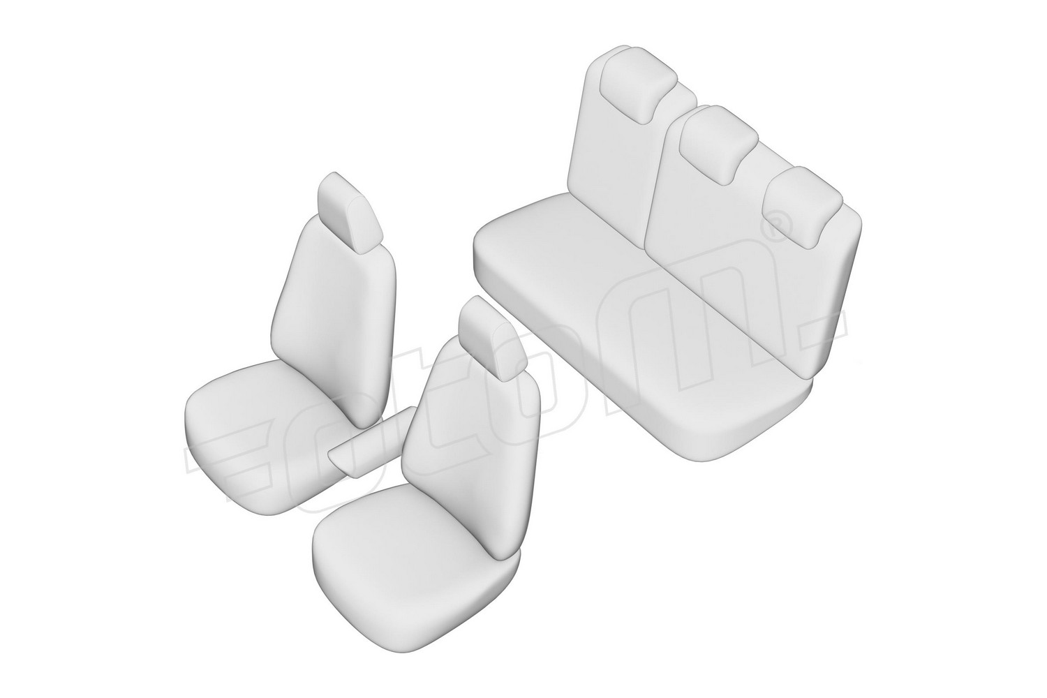 Seat covers line drawing / Sitzbezüge Strichzeichnung / Stoelhoezen lijntekening / Dessin au trait des housses de siège Seat covers line drawing / Sitzbezüge Strichzeichnung / Stoelhoezen lijntekening / Dessin au trait des housses de siège