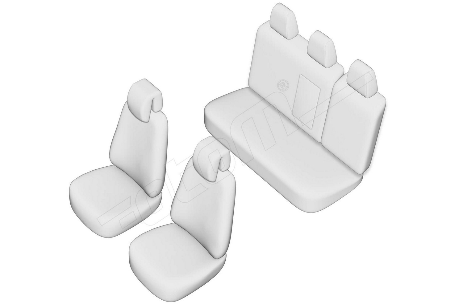 Seat covers line drawing / Sitzbezüge Strichzeichnung / Stoelhoezen lijntekening / Dessin au trait des housses de siège Seat covers line drawing / Sitzbezüge Strichzeichnung / Stoelhoezen lijntekening / Dessin au trait des housses de siège