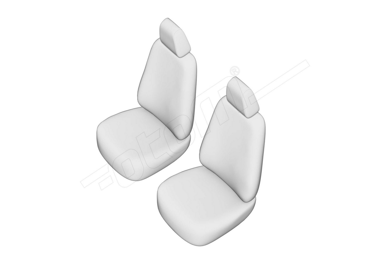 Seat covers line drawing / Sitzbez&uuml;ge Strichzeichnung / Stoelhoezen lijntekening / Dessin au trait des housses de si&egrave;ge