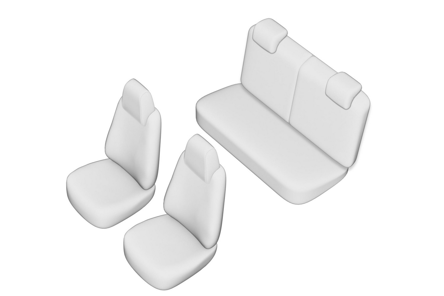 Seat covers line drawing / Sitzbezüge Strichzeichnung / Stoelhoezen lijntekening / Dessin au trait des housses de siège Seat covers line drawing / Sitzbezüge Strichzeichnung / Stoelhoezen lijntekening / Dessin au trait des housses de siège