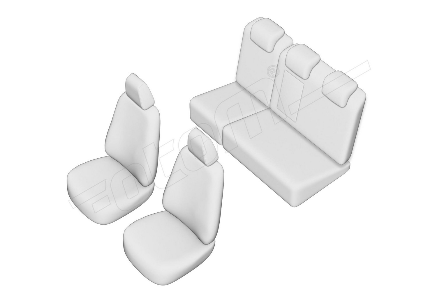 Seat covers line drawing / Sitzbezüge Strichzeichnung / Stoelhoezen lijntekening / Dessin au trait des housses de siège Seat covers line drawing / Sitzbezüge Strichzeichnung / Stoelhoezen lijntekening / Dessin au trait des housses de siège