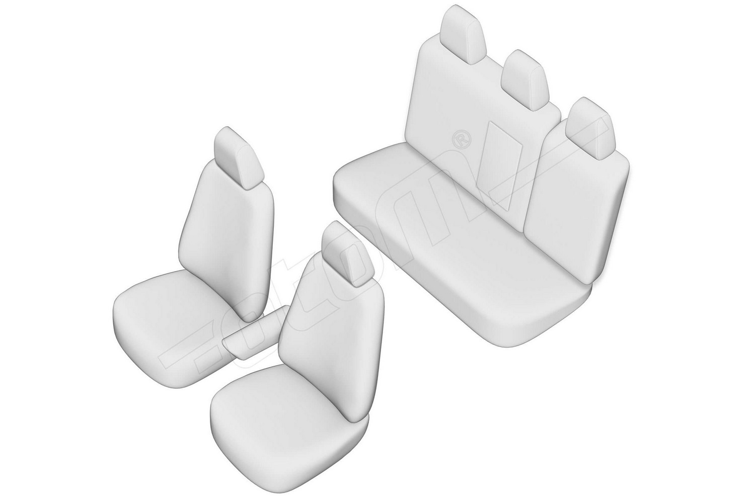 Seat covers line drawing / Sitzbezüge Strichzeichnung / Stoelhoezen lijntekening / Dessin au trait des housses de siège Seat covers line drawing / Sitzbezüge Strichzeichnung / Stoelhoezen lijntekening / Dessin au trait des housses de siège