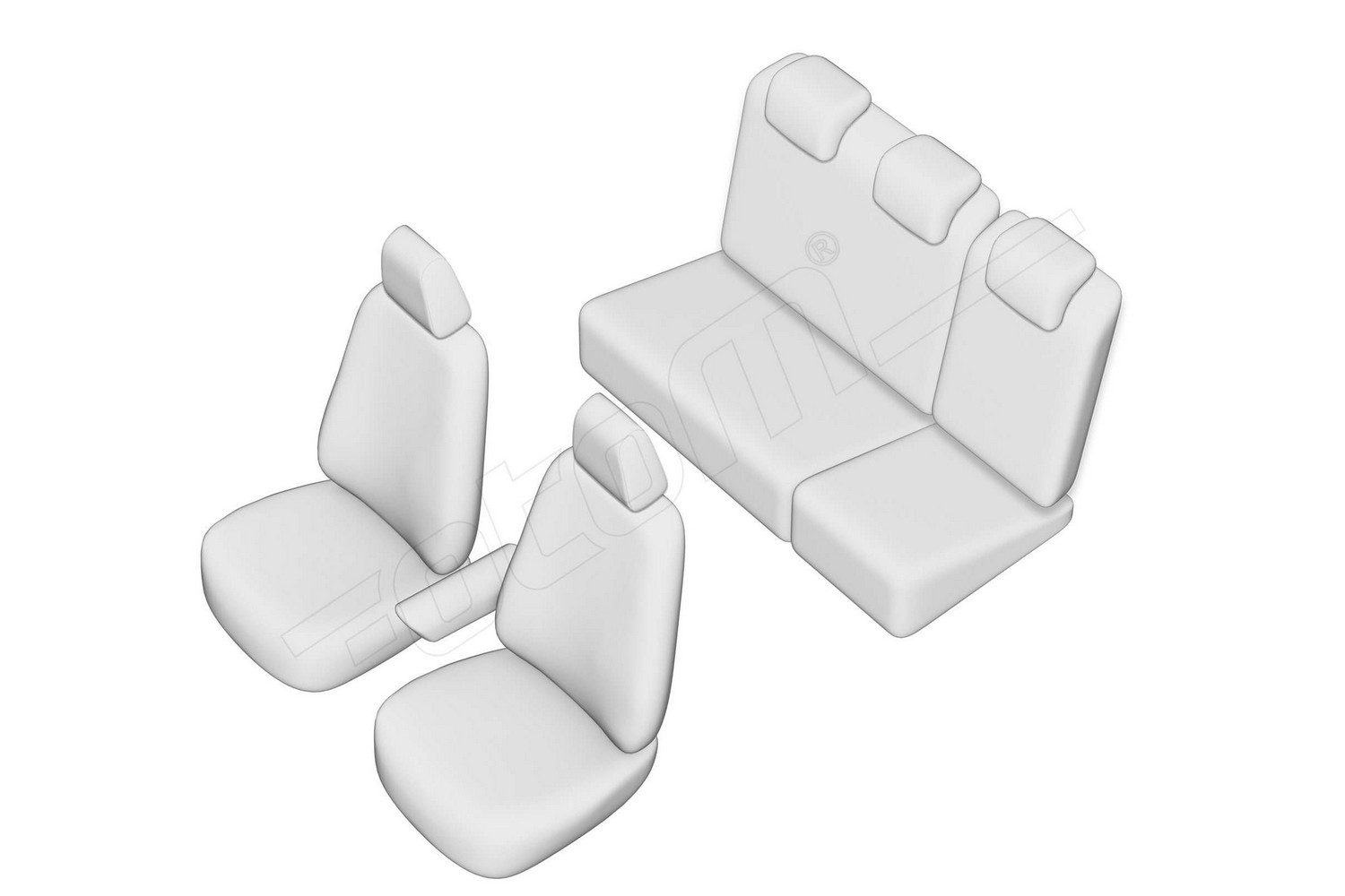 Seat covers line drawing / Sitzbezüge Strichzeichnung / Stoelhoezen lijntekening / Dessin au trait des housses de siège Seat covers line drawing / Sitzbezüge Strichzeichnung / Stoelhoezen lijntekening / Dessin au trait des housses de siège