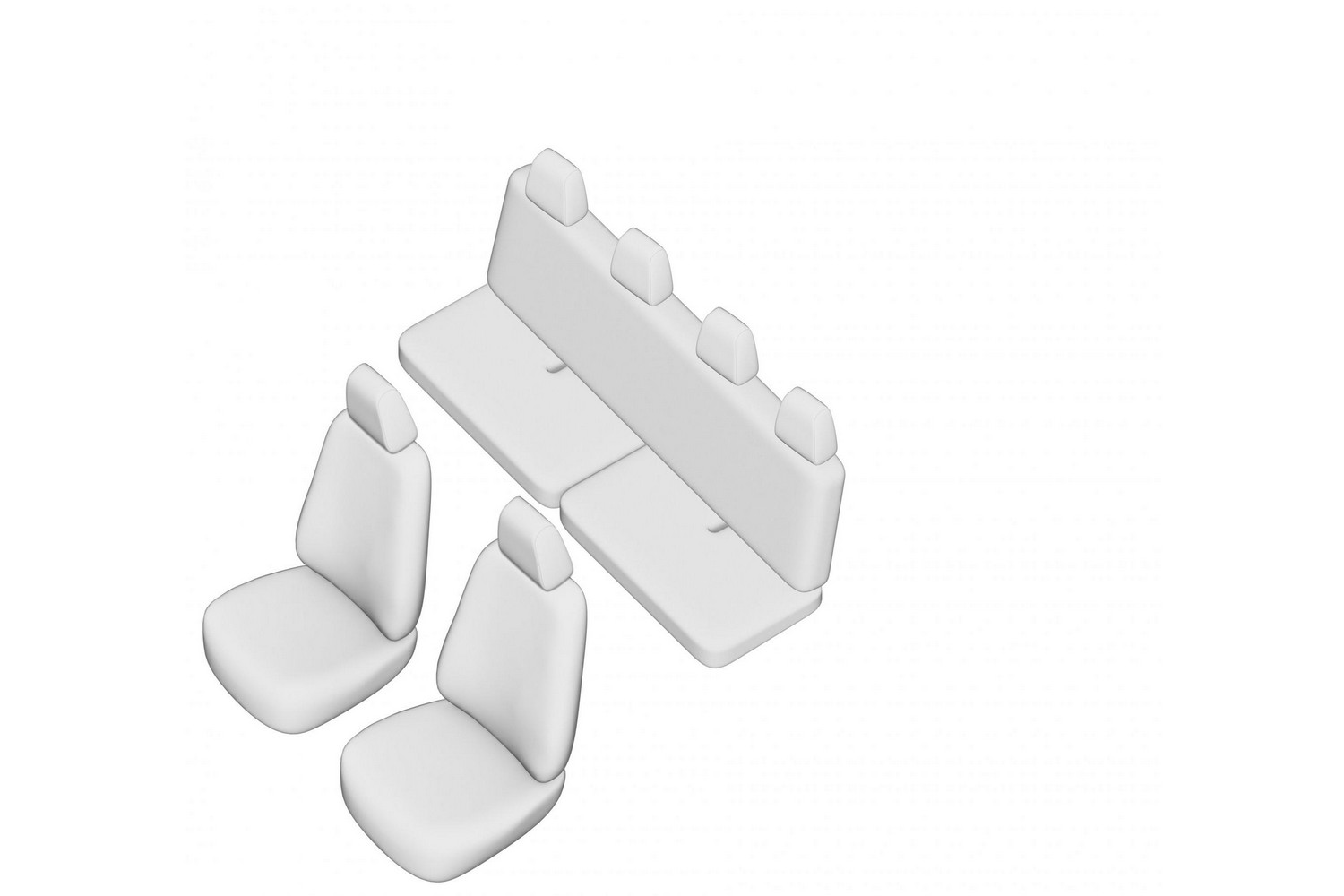 Seat covers line drawing / Sitzbezüge Strichzeichnung / Stoelhoezen lijntekening / Dessin au trait des housses de siège Seat covers line drawing / Sitzbezüge Strichzeichnung / Stoelhoezen lijntekening / Dessin au trait des housses de siège