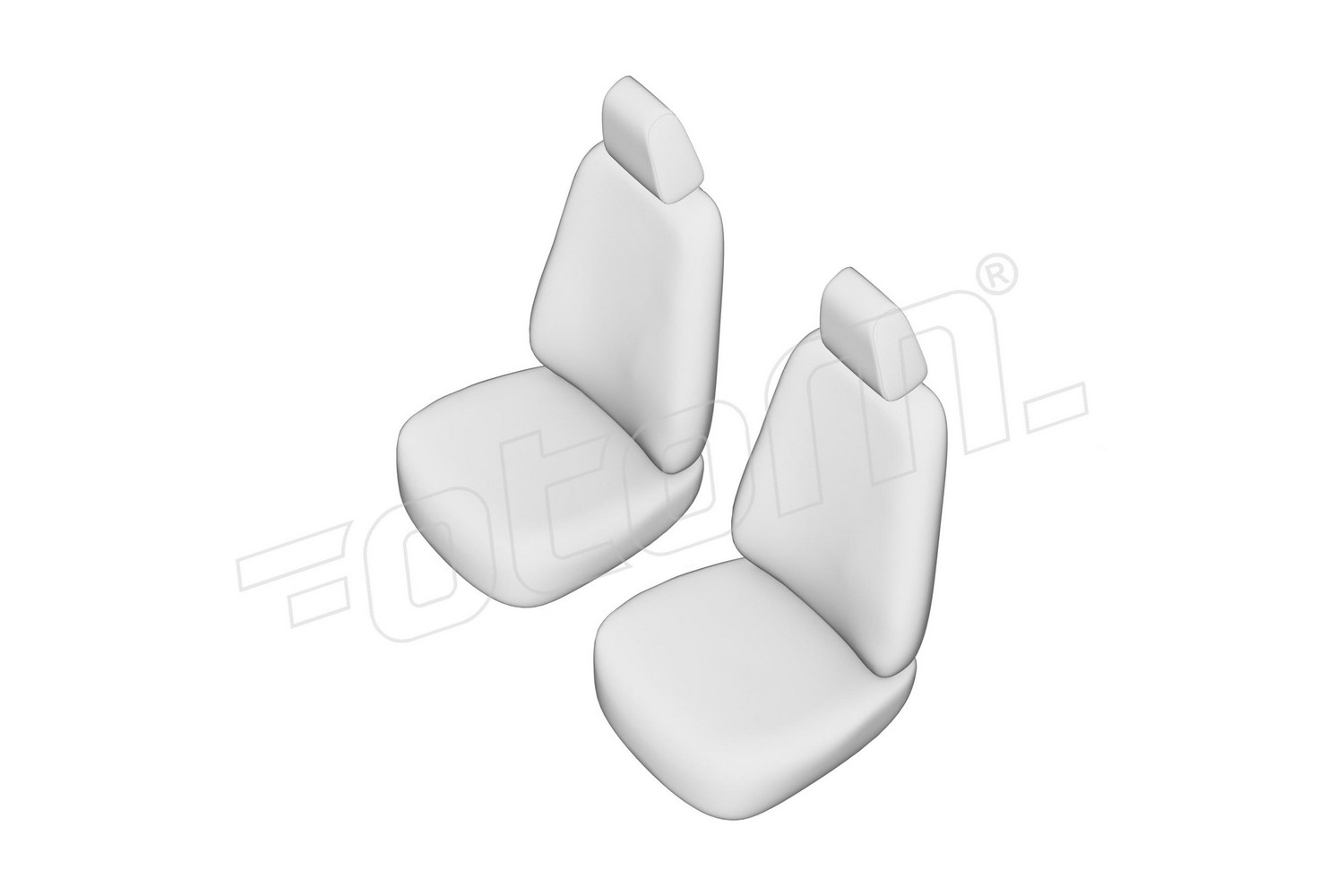 Seat covers line drawing / Sitzbez&uuml;ge Strichzeichnung / Stoelhoezen lijntekening / Dessin au trait des housses de si&egrave;ge