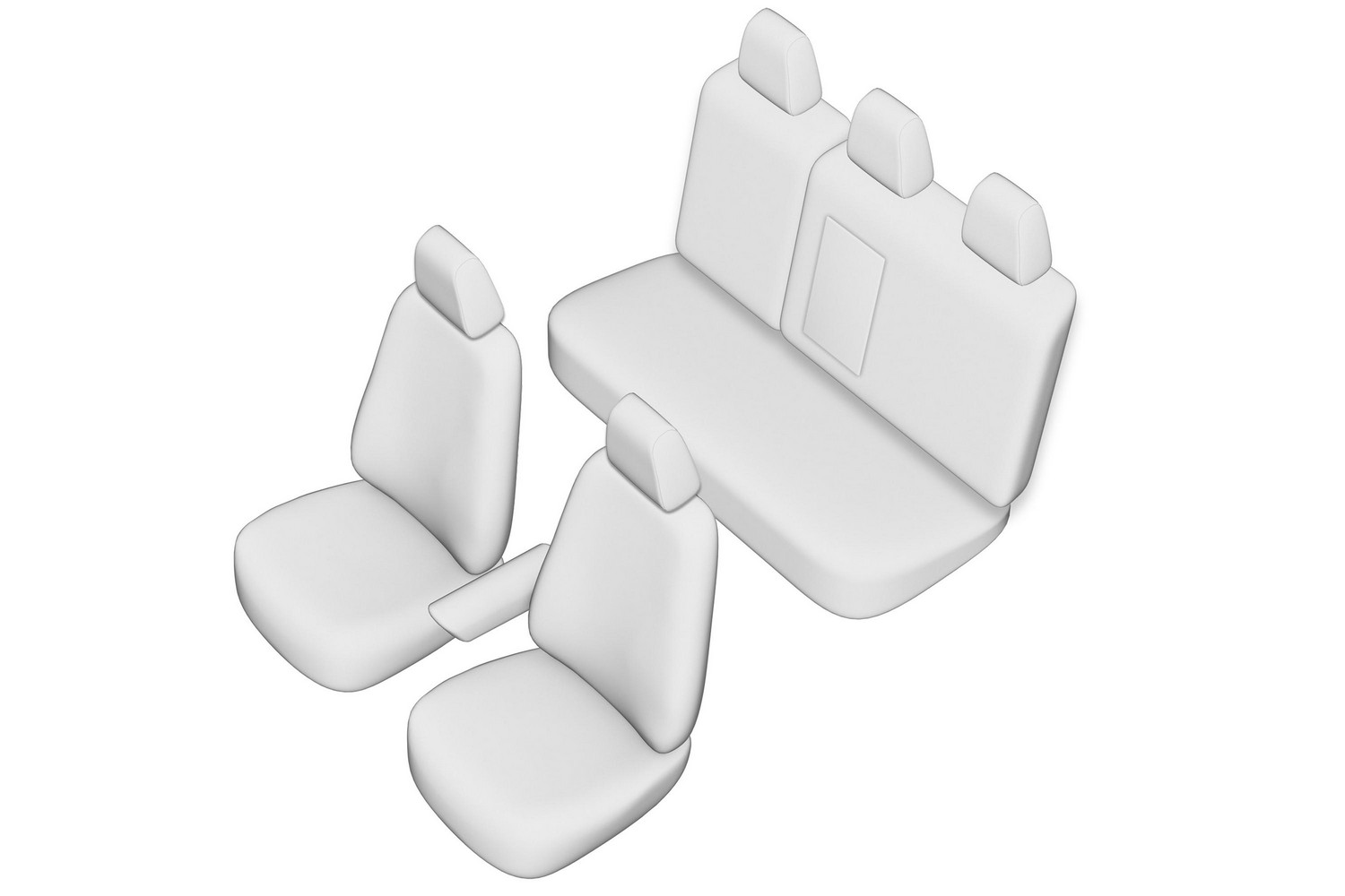 Seat covers line drawing / Sitzbezüge Strichzeichnung / Stoelhoezen lijntekening / Dessin au trait des housses de siège Seat covers line drawing / Sitzbezüge Strichzeichnung / Stoelhoezen lijntekening / Dessin au trait des housses de siège