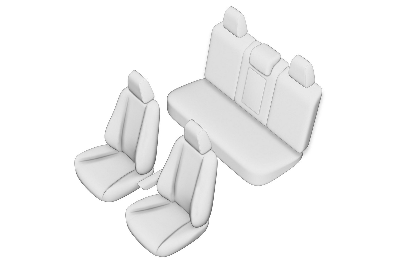 Seat covers line drawing / Sitzbezüge Strichzeichnung / Stoelhoezen lijntekening / Dessin au trait des housses de siège Seat covers line drawing / Sitzbezüge Strichzeichnung / Stoelhoezen lijntekening / Dessin au trait des housses de siège